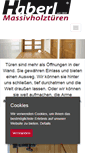 Mobile Screenshot of haberltueren.at